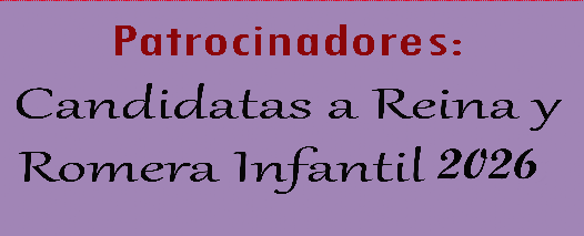 Candidatas Reina Infantil 2026